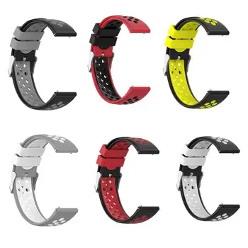 

20mm Silicone Watch Strap Bracelet Band Simplicity Moderate Softness Comfortable to Wear for Samsung Galaxy Watch 42mm SM-R815