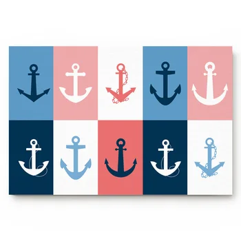 

Anti-Slip Bathroom Kitchen Mat Splice Sea Anchor Doormat Living Room Door Mats Outdoor/indoor Home Decoration