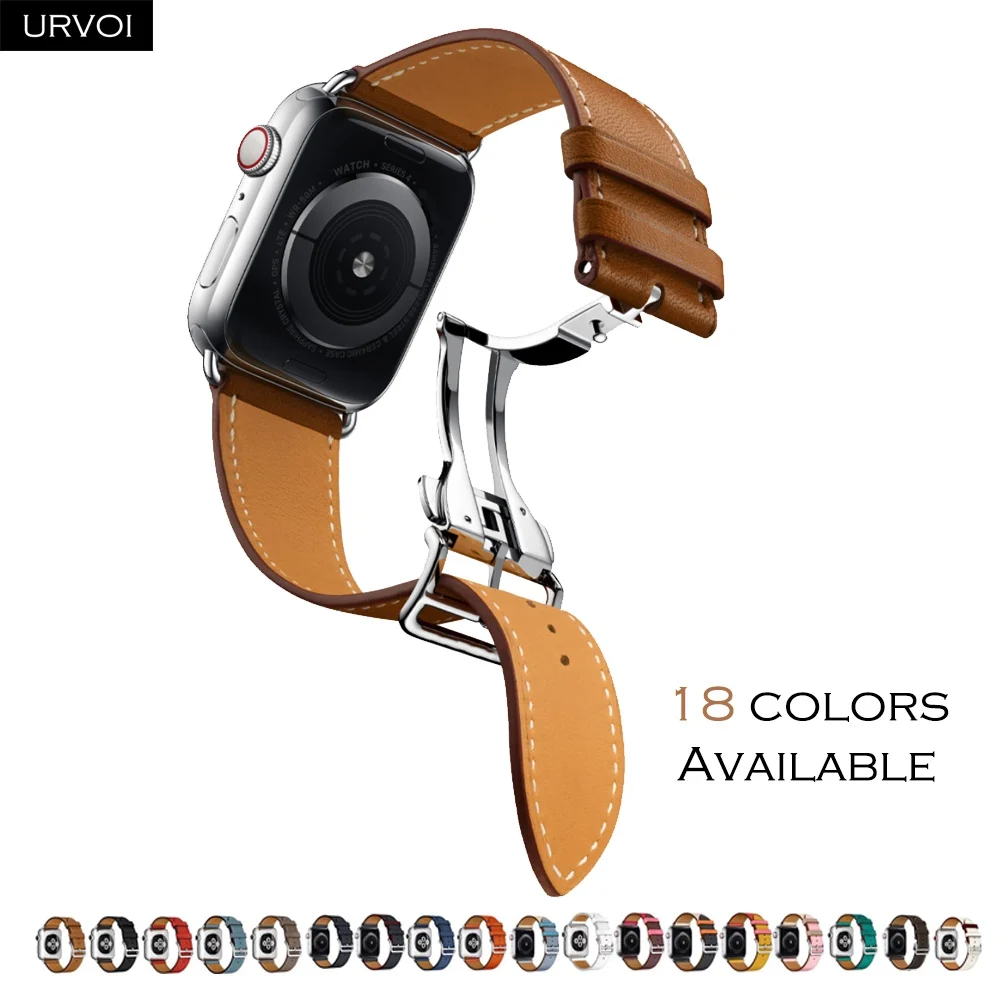 Ремешок с пряжкой для apple watch series 7 6 SE 5 4 3 2 1 | Наручные часы
