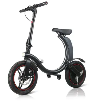 

Electric Bicycle Scooter 14 inch Tire with 350W Power Full Foldable Long Range Electric Bike for Adults