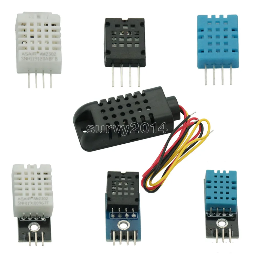 Цифровой датчик температуры и влажности DHT11 DHT22 AM2302B AM2301 AM2320 для Arduino AM2302|Запасные