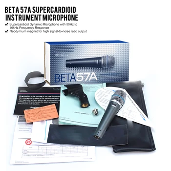 Beta 57A profissional microfone shure