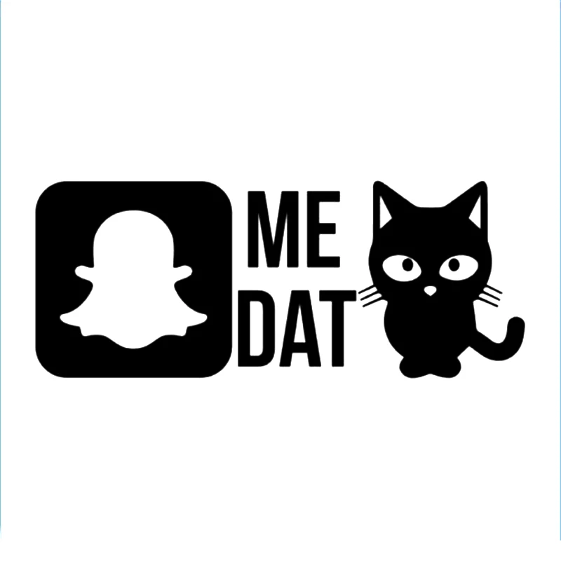 

15*6cm Me Dat Pussy Cat Funny Decal Vinyl Sticker Car Window Wall Cute And Interesting Fashion Sticker Decals