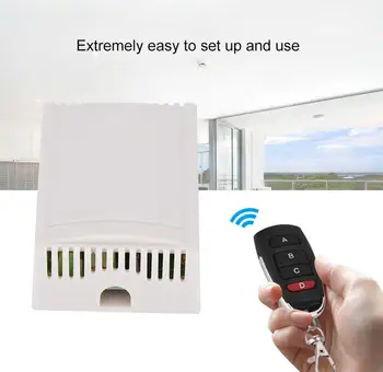 

alexa compatible Wireless Remote Control 4CH 1CH 433MHz Relay Switch Module12V Learning Code wireless light switches