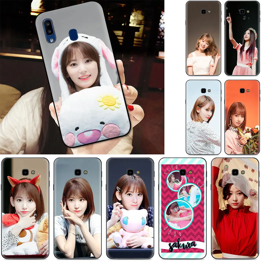 Мияваки Сакура Мягкий силиконовый чехол для телефона samsung J4 J8 2018 J6 плюс J7 Duo A2 A20E A70S