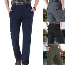 Дышащие легкие водонепроницаемые мужские быстросохнущие походные повседневные штаны для альпинизма походные спортивные армейские брюки осенние A66