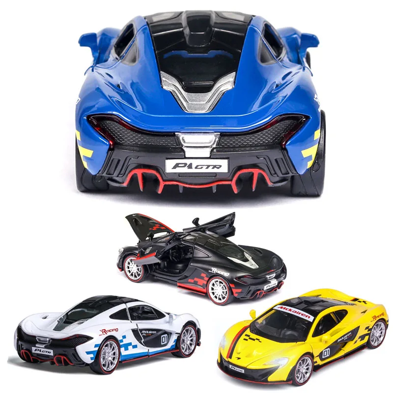 1:32 mlaren p1 GTR модель автомобиля литая под давлением игрушечная модель автомобиля детская игрушка коллекционные игрушки