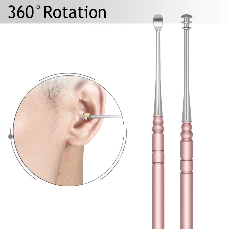 2PCS-SET-Ear-Wax-Pickers-Stainless-Steel-Ear-Picks-Wax-Removal-Curette-Remover-Cleaner-Ear-Care (1)副本