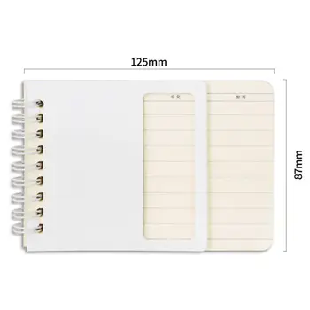 

Portable Vocabulary Book NotePad Foreign Language Learning Coil Book Vocabulary Portable Pocket Notebook Diary Notepad