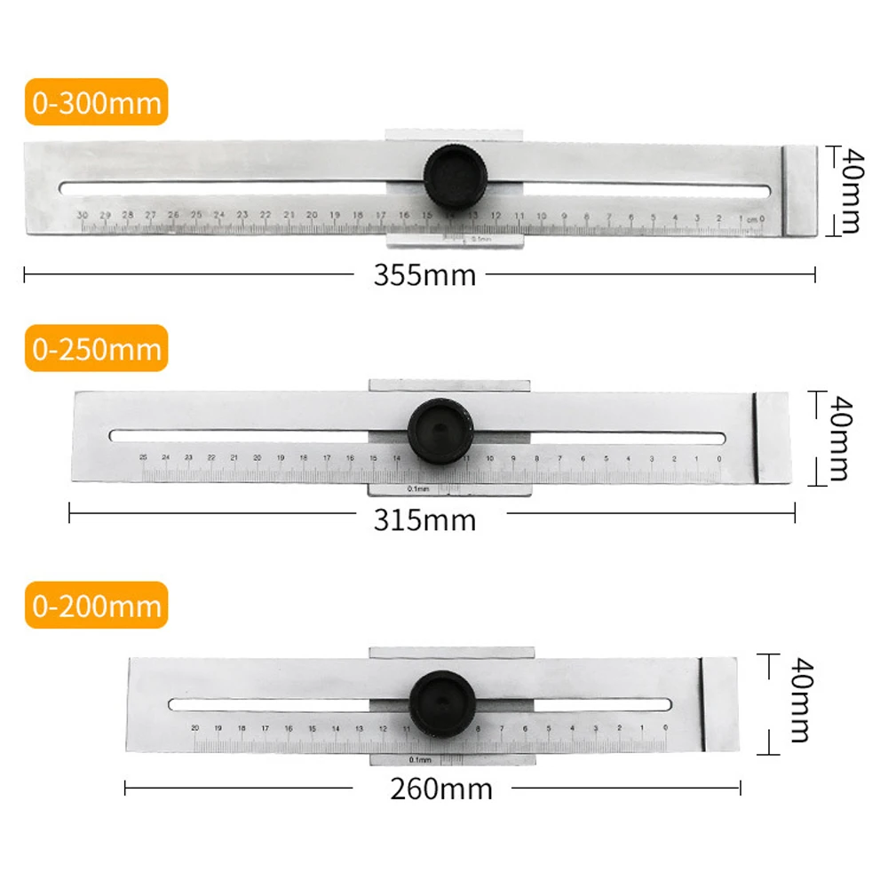 Маркировочный штангенциркуль с параллельной маркировочной линейкой измерительный инструмент метка деревообрабатывающий инструмент