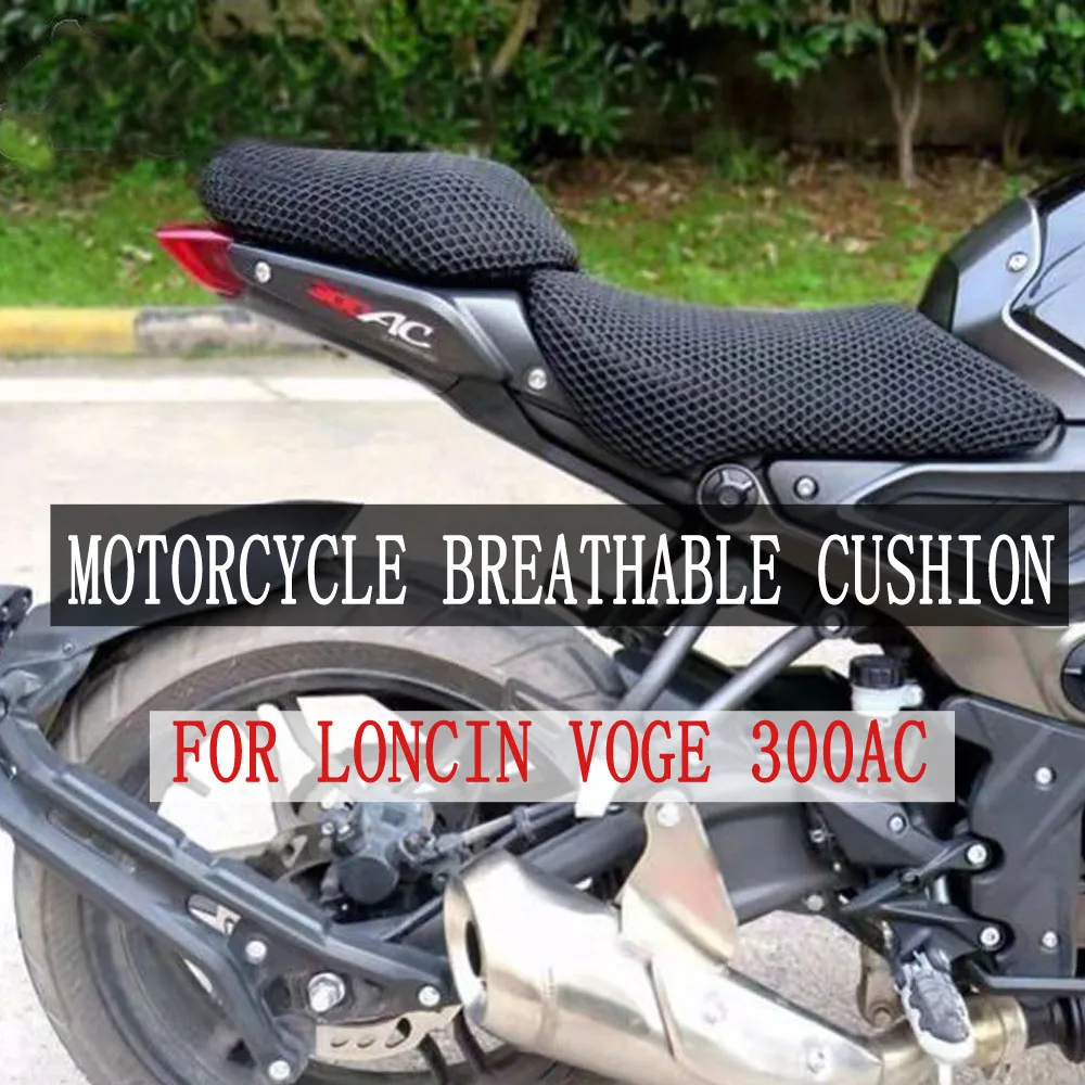 Voge 300Ac Coprisedile Cuscino Moto Cuscino Traspirante Per Loncin Voge 300Ac 300 Ac