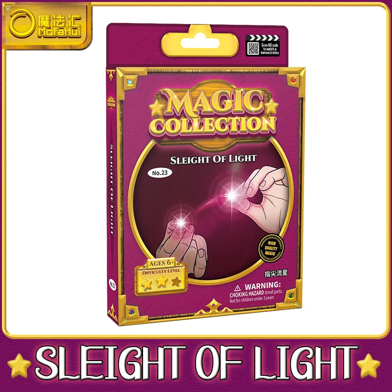 

Mofahui Magic props children's magic toys Fingertip meteor fingertip light magic Educational interactive toys