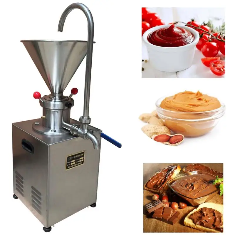 stainless steel colloid mill grinder stainless steel liquid colloid mill electric peanut and sesame butter making machine