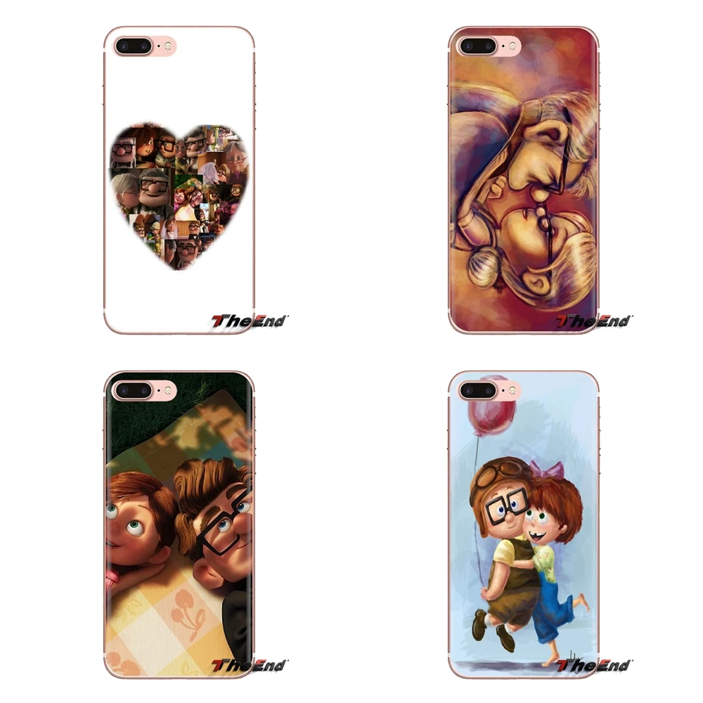 Carl and Ellie Cartoon Beauty Up Silicone Case For HTC One U11 U12 X9 M7 M8 A9 M9 M10 E9 Plus Desire 630 530 626 628 816 820 830 |