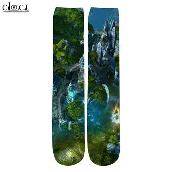 

CLOOCL 2020 New Style Fashion Socks Game Heroes of Might & Magic 3D Print Men's Women's Casual Hot Selling Straight Socks