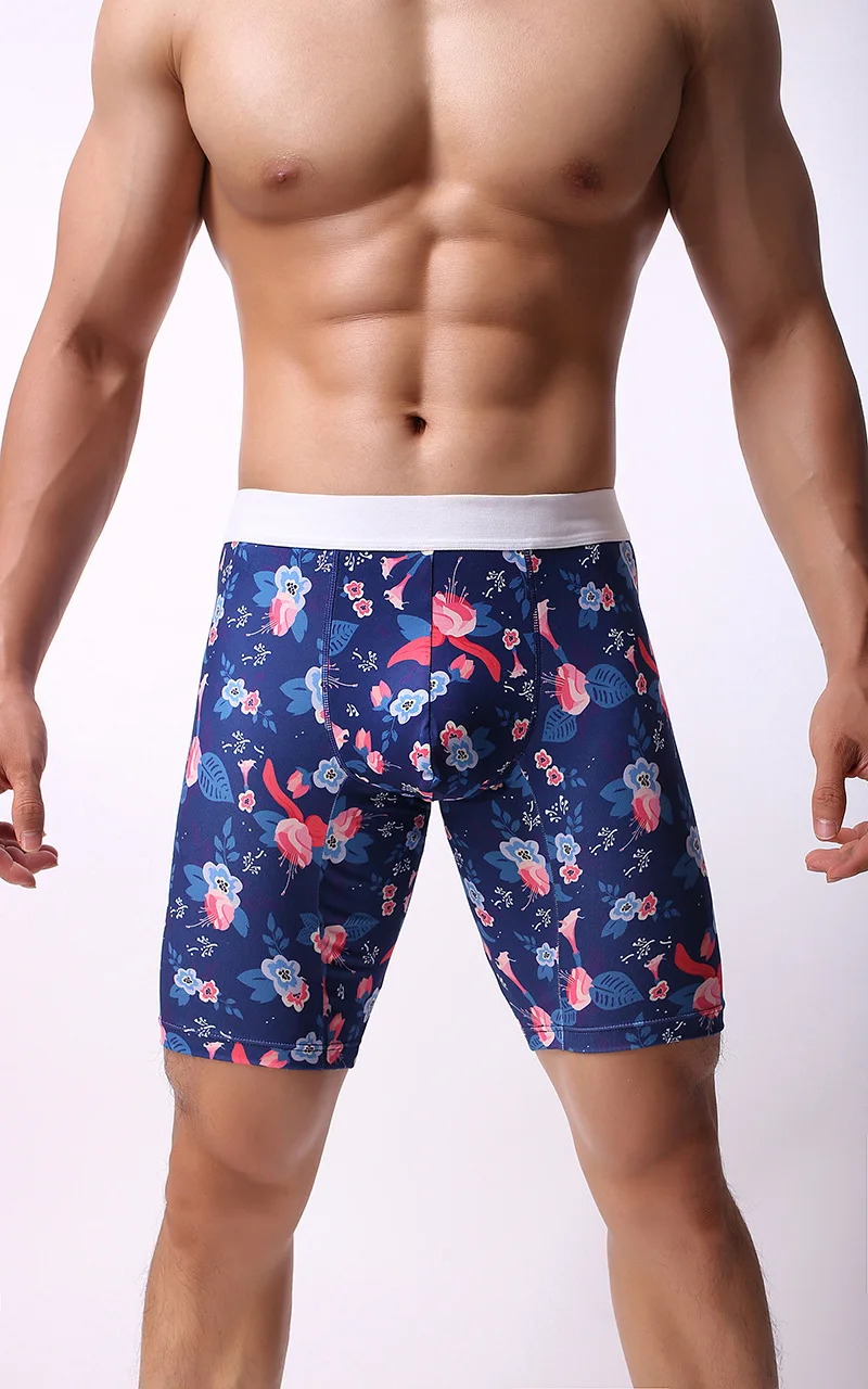 Мужские боксеры с рисунком мужские спортивные трусы для фитнеса five minutes boxers