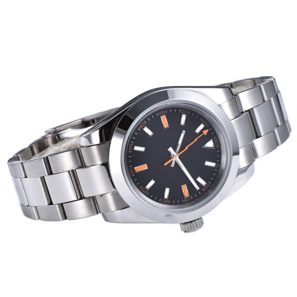

automatic mechanical watch watch men Luminous waterproof 316L Solid stainless steel 40MM LLS91z