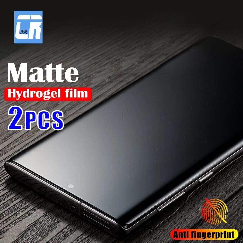 2pcs Full Curved Matte Hydrogel Film For Samsung Galaxy S21 S20 S22