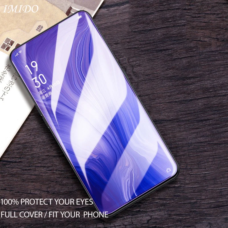 Полное покрытие для OPPO Reno 2 2Z 2F защита экрана с защитой от синего света Reno2 Z F 2z 2f ACE