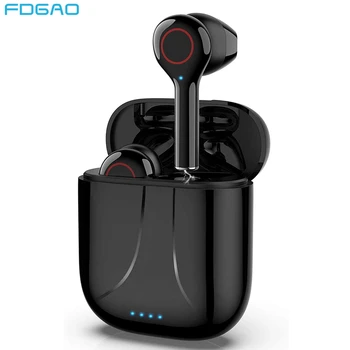 

Bluetooth 5.0 Wireless Earbuds with Charging Case TWS Stereo Headphones in Ear Built in Mic Headset Sound for Android iPhone