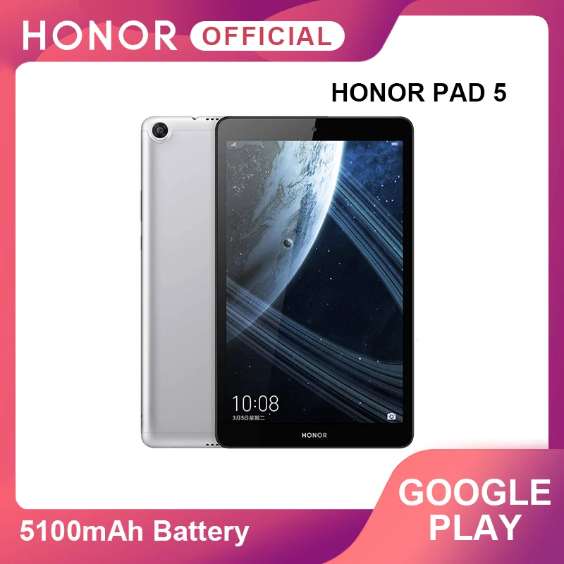 Google Play Huawei Honor Pad 5 8 &quot32 ГБ/64 Гб планшет Android 9 5100 мАч батарея Kirin 710 Octa Core1200x1920 FHD IPS OTG