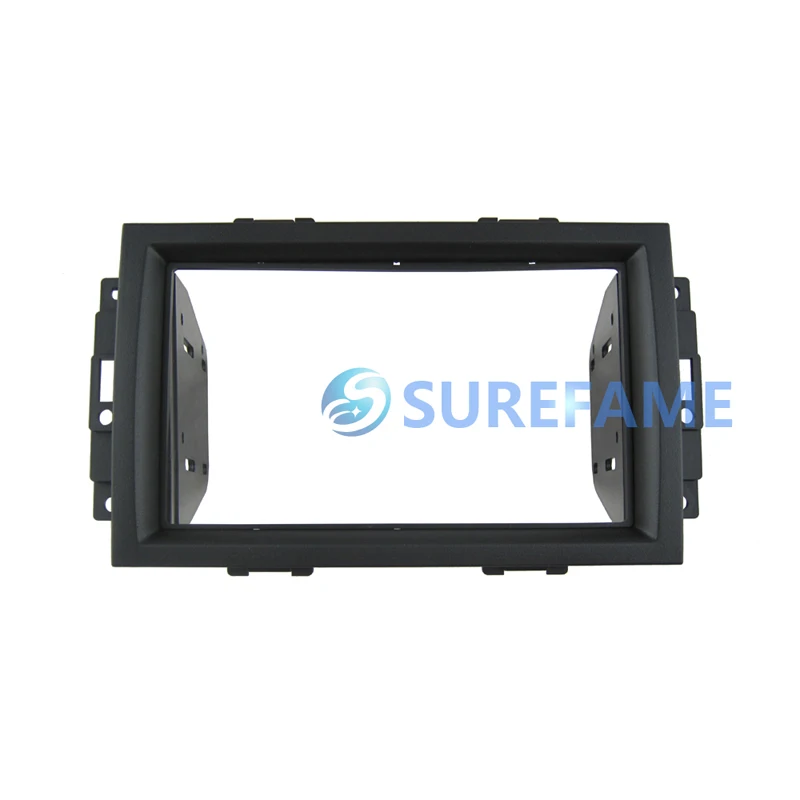 Двойной Din радио Facia для Jeep Compass Chrysler 300 Aspen Dodge Ram Durango DVD стерео панель | Панели -32849606868