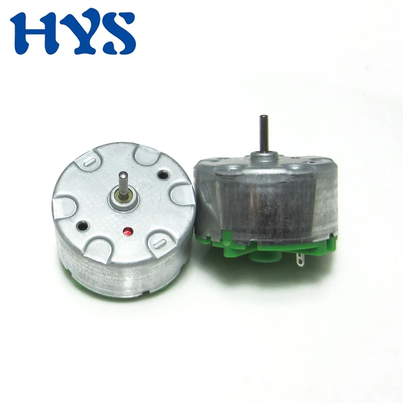 HYS 2 шт. двигатели постоянного тока 3V 6V 12 V микро мотор Скорость 3000/6000/12000 об/мин постоянного тока 12 вольт мини маленький RF-500TB сигнализации блендер аромат мотор