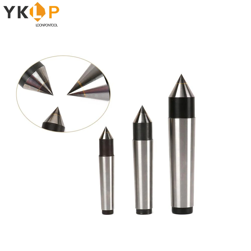 Lathes Tailstock MT2/3/4 Taper Alloy Solid Dead Center Drilling Lathe