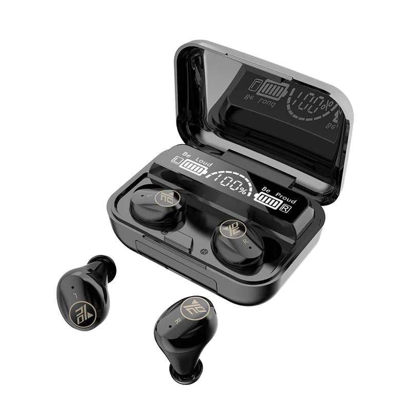 New wireless earphones M16 sports waterproof 3D touch Bluetooth earbuds LED display Mobile phone power For Android ios | Электроника