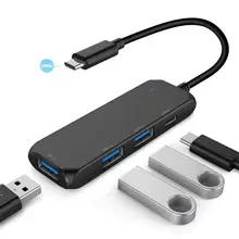 Type-c док-станция к концентратору сплиттер для MAC BOOK ультрабук компьютер LX9A