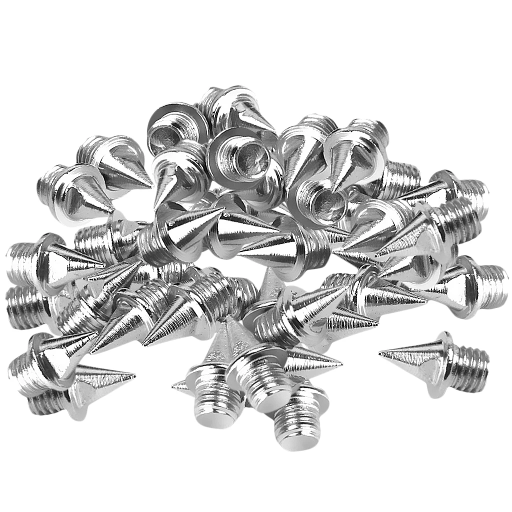 7mm 60pcs Replacement Short Spikes Sport Running Shoe Xmas Tree Steel