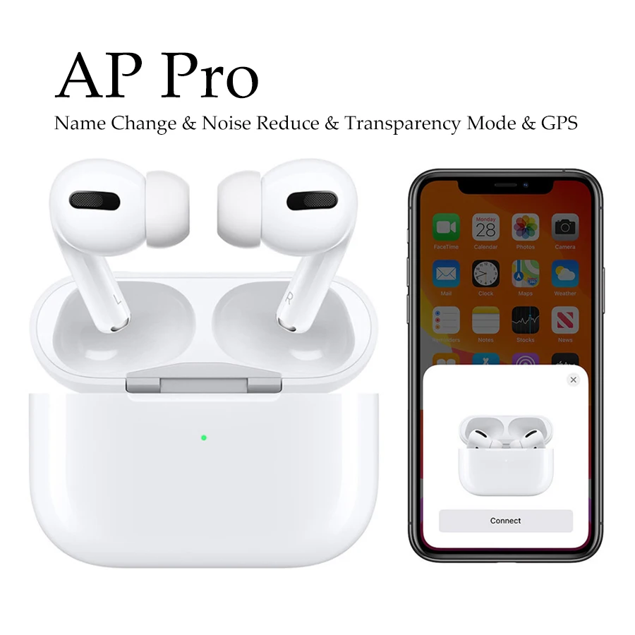 

AP Pro Bluetooth Earphone Wireless AP pro Headset Air3 Pro Smart Sensor Earbuds Hifi Stereo Head phone NOT i100000 TWS airpoder