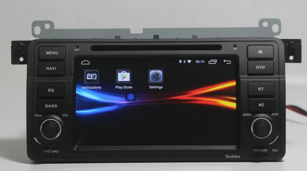 Excellent Octa Core 1024*600 Android 9.0 Car DVD GPS For BMW E46 M3 318i 320i 325i 1998-2006 Car Radio Stereo Video Audio player Bluetooth 1