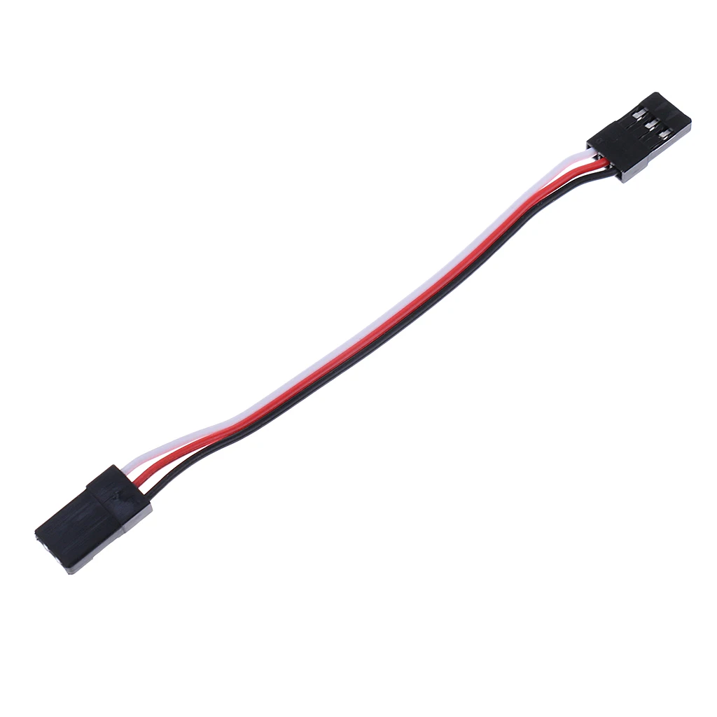 100mm 10CM RC Servo Receiver Extension Wire Cable Cord Lead for JR Futaba Male to Male