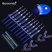 Отбеливание зубов 44% Перекись Отбеливание зубов Системы пероральный гель комплект отбеливатель зубов стоматологическое оборудование профессиональный 10/6/5/3 предмета в комплекте