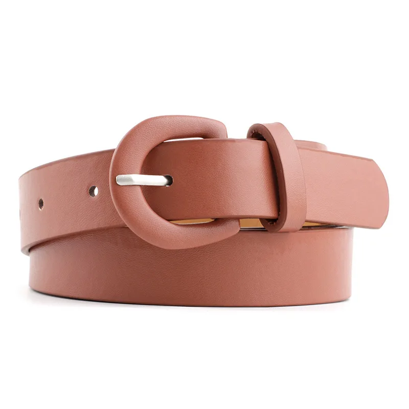 black belt for women Women Belts High Quality Leather Waist Strap Designer Pin Buckle Female Ladies black pink beige Waistband All-match Jeans Belt white belt womens