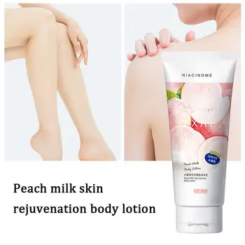 

150ml Peach Body Lotion Skin Rejuvenation Moisturizing Lotion Brighten Skin Lasting Skin Moisturize Fragrance Body Tone H7U1