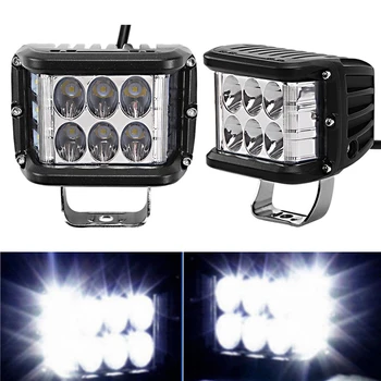 

Anti-corrosion LED Work Lights 6000K Waterproof 2Pcs Spotlight Automotive