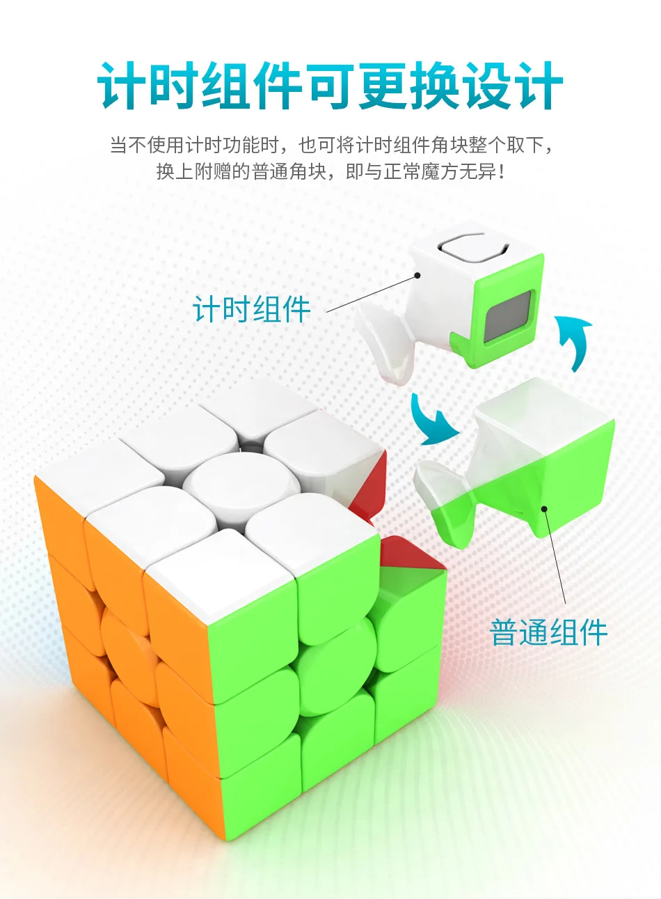 Moyu Meilong Timing Cub e 3*3 Cubo Magico развивающая игрушка, Прямая поставка