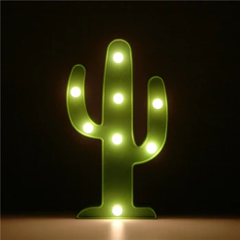 

Creative Led Cloud CactusLed Neon Light Powered Desk Lights For Baby Children Kids Birthday Christmas New Year Gift Night Light