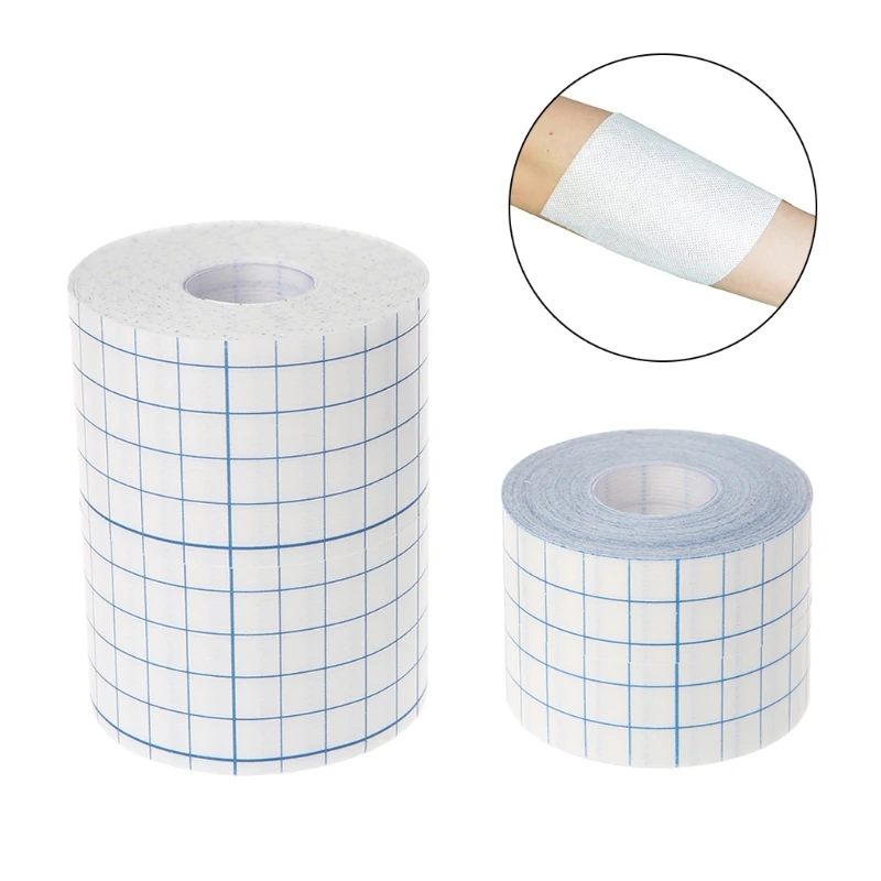 

10mx10cm/10mx5cm Hypoallergenic Nonwoven Adhesive Wound Dressing Medical Fixation Tape Bandage