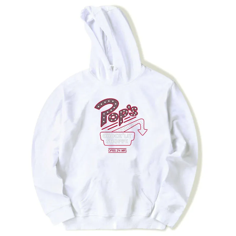  Riverdale Hoodie Sweatshirts pop is chock lit shoppe bar Streetwear Tops Spring Hoodies Men Women H