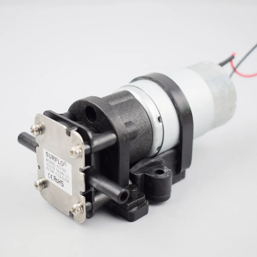 Organic solvent gear pump 12V 24V 1-3L/min high temperature resistant 0-100C degree water pump