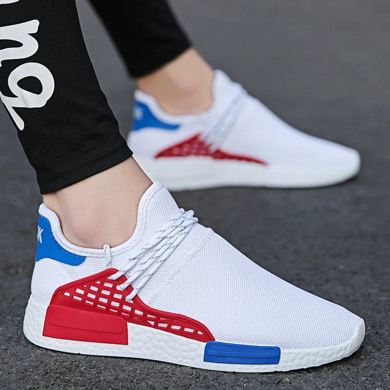 

BONJEAN 2019 Men Shoes Men Casual Shoes Breathable Air Mesh Slip on Summer Sock Shoes Men Sneakers Tenis Masculino Adulto Light