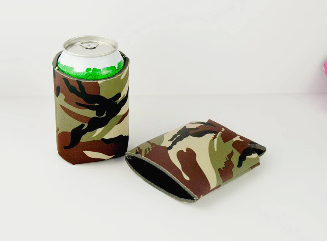 10pcs Mixed Color Neoprene Beer Cans Cool Drink Bottle Sleeve Covers