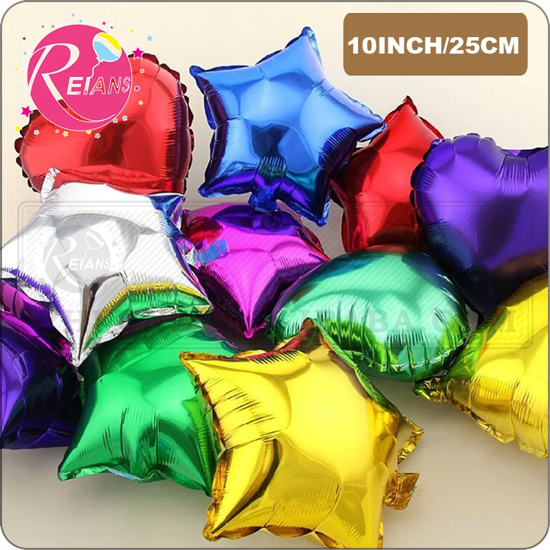 10 inch heart star shaped air balls foil balloons birthday balloon set party balloon set birthday party decoration set balloon arch kit aluminum balloon balloon arch set inflatable balloon kids baby shower birthday wedding decorations aluminum foil balloons party supplies globos