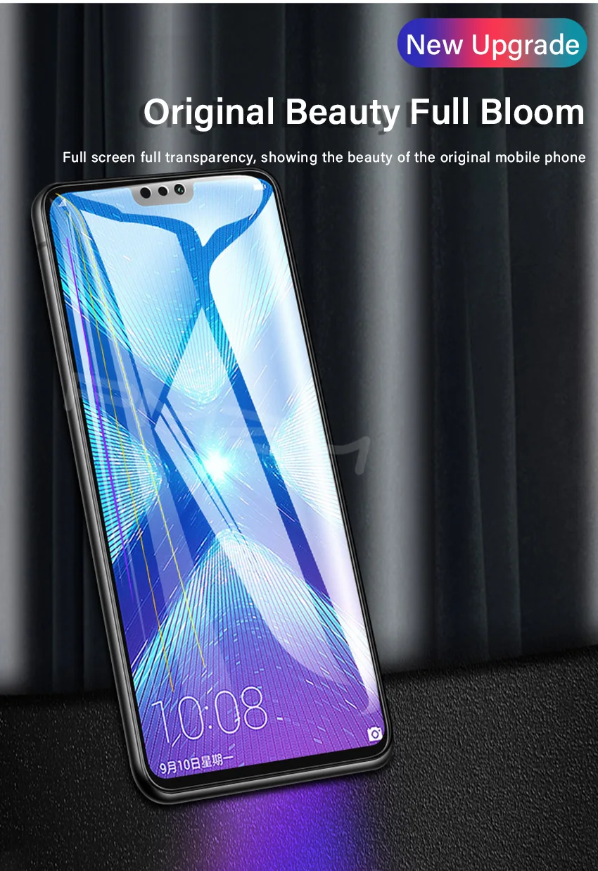 cell phone screen protector 3Pcs Tempered Glass For Huawei Honor 8X 8C 8A 8S 9A 9C 9S 9X Pro lite Glass Protector For Honor 9 10i 10 8 Lite Glass Film glass cover mobile