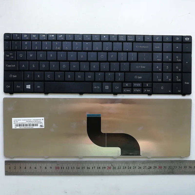 Новая клавиатура US для ноутбука Gateway NE71B NV59A NV59C NV79C NE56 NE56R13u NE56R34u NE51B P5WS6 9Z.N3M82.G1D PK130QG2B00|Клавиатуры для замены| | АлиЭкспресс