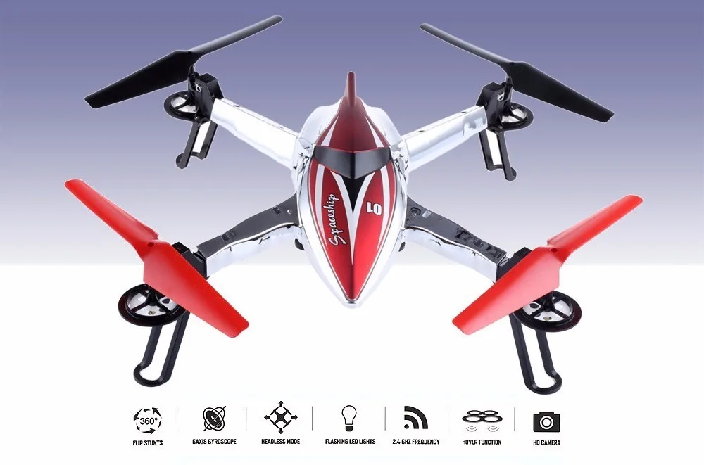 WLtoys Q212K RC Дроны с Камера Wi-Fi 2,4G 4CH 6-осей гироскопа RTF дроны квадроциклы RC беспилотный Летающий вертолет удержания высоты режим игрушка