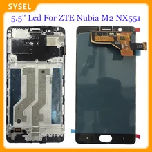 ЖК дисплей 5 ''для ZTE Nubia M2 NX551J дигитайзер сенсорная панель